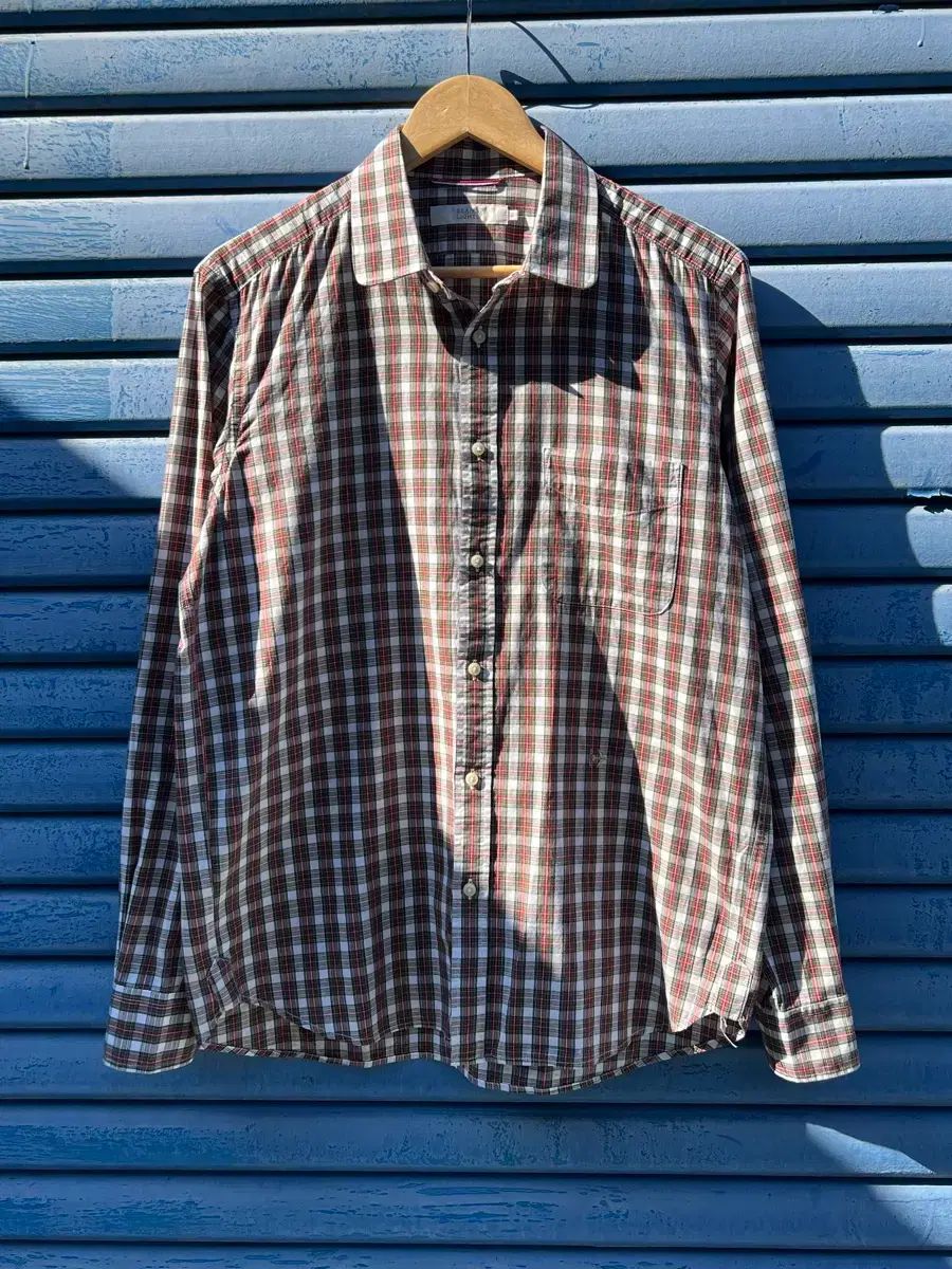 BEAMS タータンチェック シャツ