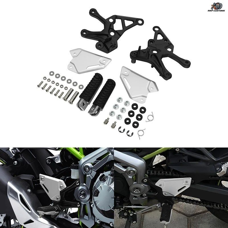 カワサキ Z900 ABS 2017-2024 2023 用 オートバイ フロント ドライバー フットペグ ペダル ブラケット
