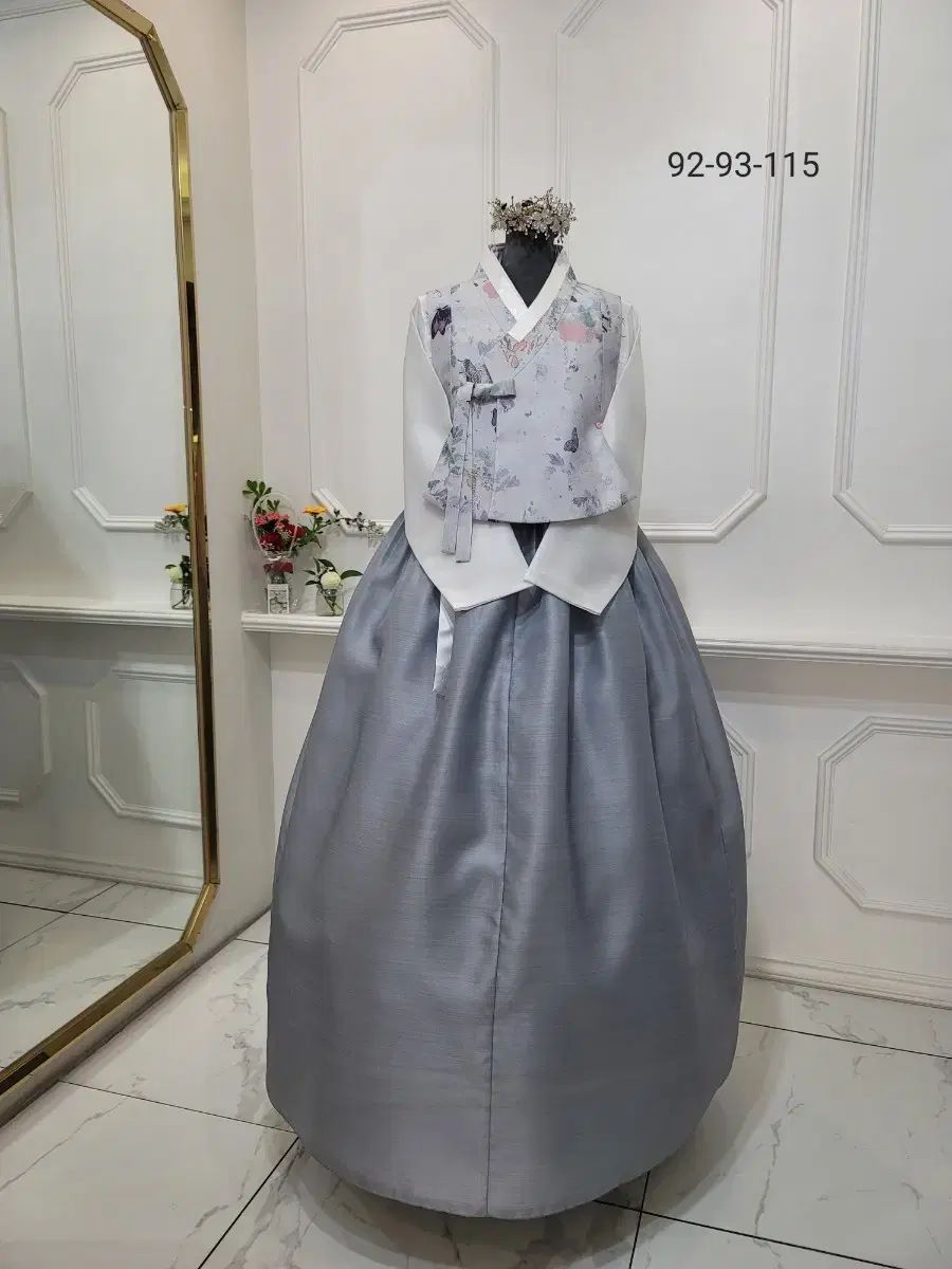 연회색빛 당의한복 77