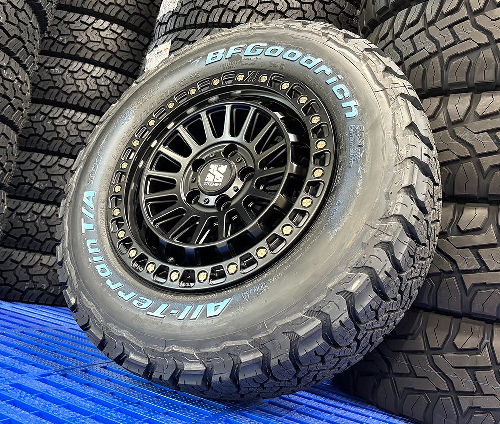 【車種】 デリカD5 エクストレイル RAV4 タイヤホイール 16インチ ｜ BF グッドリッチ オールテレーン KO3 225/70R16 XTREMEJ XJ08
