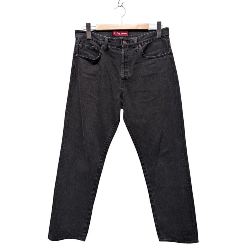 SUPREME シュプリーム Regular Jeans ブラックデニムパンツ ジーンズ