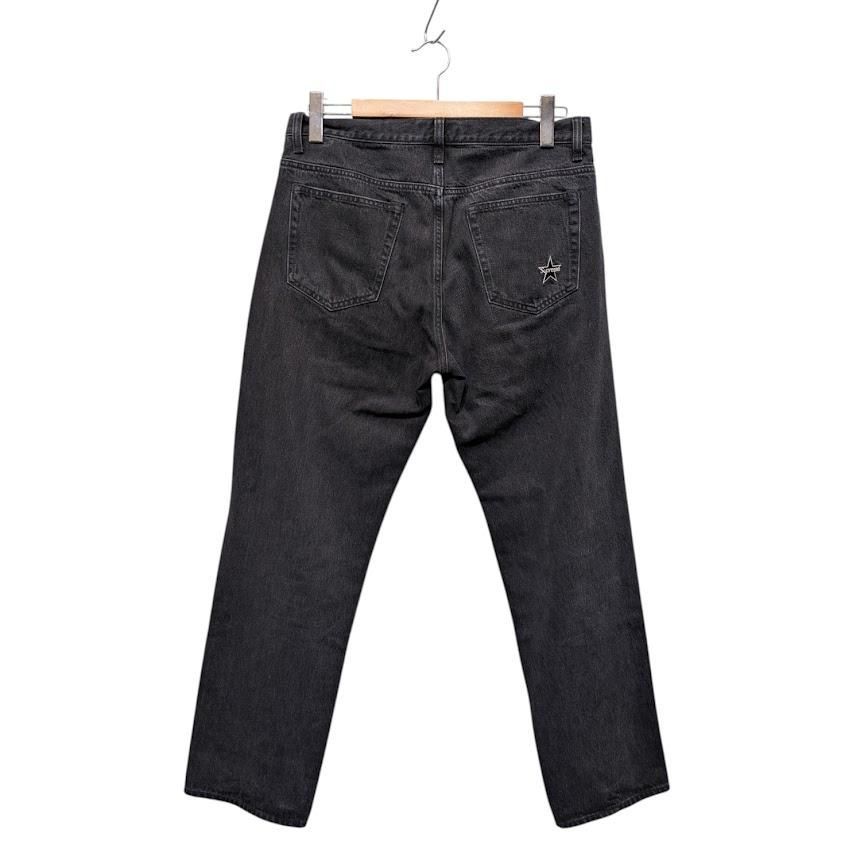 Supreme ブラック デニムジーンズ 32 SUPREME シュプリーム Regular Jeans ブラックデニムパンツ ジーンズ
