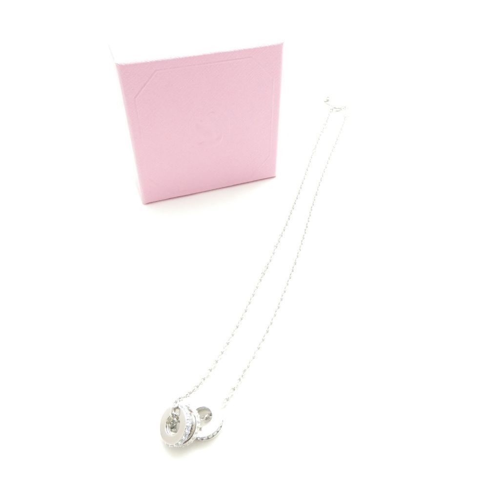 未使用 SWAROVSKI スワロフスキー Connexus ネックレス ブルー ミックスカット ペンダント レディース AO4262