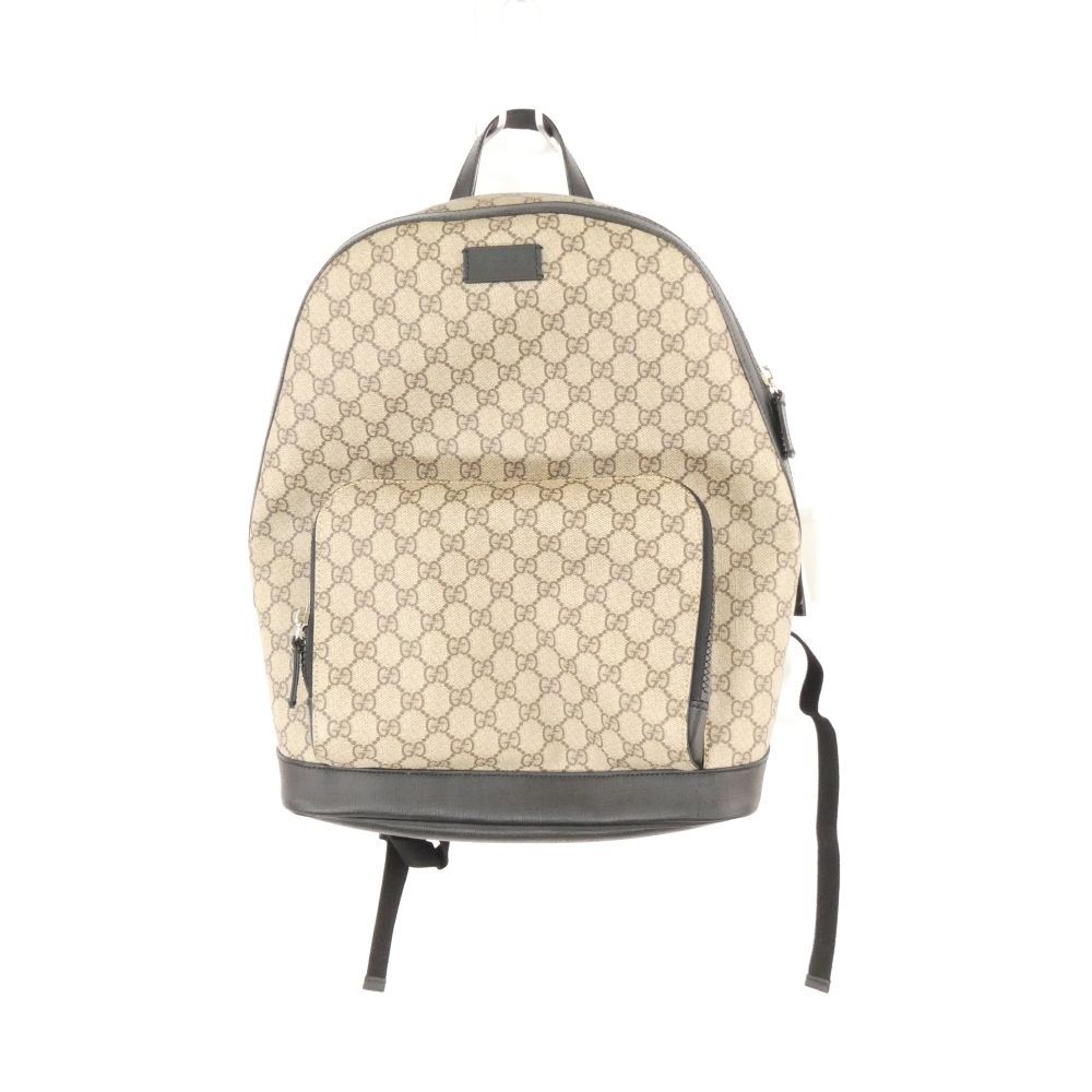 美品 GUCCI グッチ 406370 バックパック GGスプリーム リュック AO4266W1 66,000円