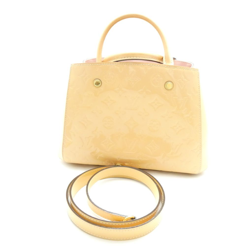 LOUIS VUITTON ルイヴィトン M50404 ヴェルニ モンテーニュ BB 2wayバッグ ハンド ショルダー レディース AO4242W1