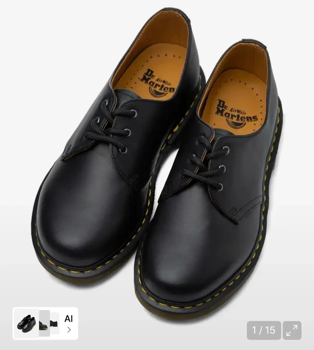 DR. MARTENS ドクターマーチン 1461 ブラック 3ホール ブラックナッパ(220)_新品