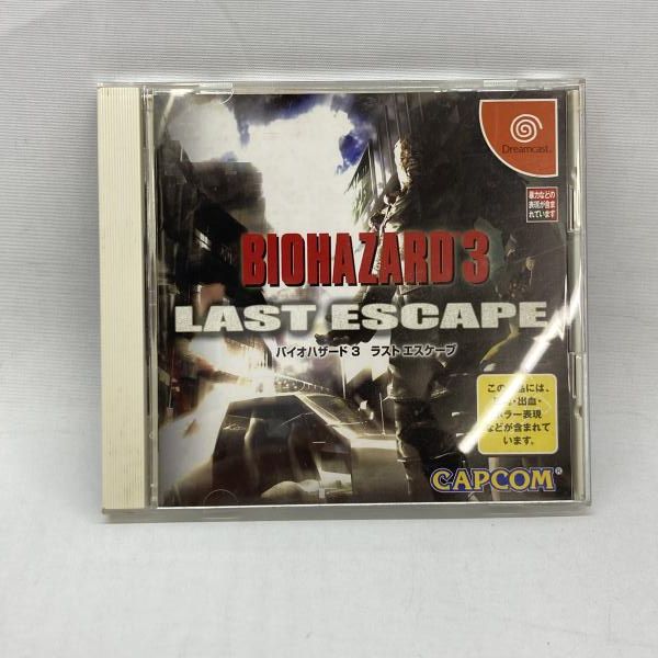 【中古】DC）カプコン バイオハザード3 LAST ESCAPE 開封品[97]