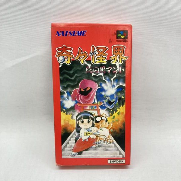 【中古】SFC）ナツメ 奇々怪界 謎の黒マント 開封品[97]