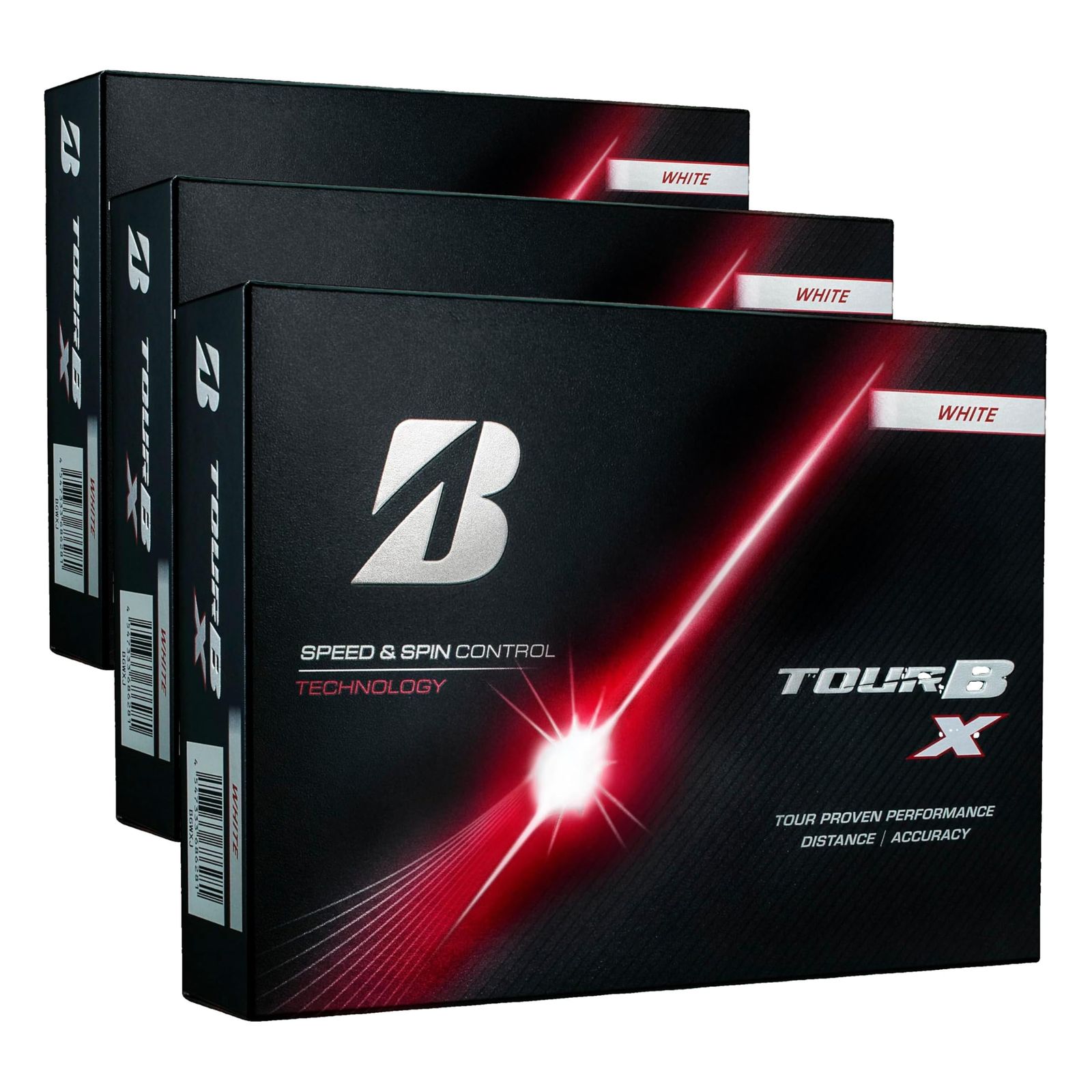 新品 BRIDGESTONE(ブリヂストン)ゴルフボール TOUR B X 2026年モデル 12球入 ホワイト B6WXJ (× 3)