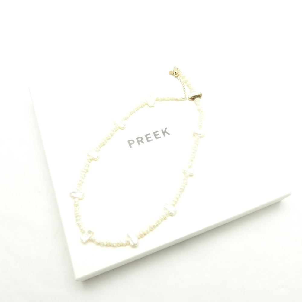 美品 PREEK プリーク ネックレス パール レディース AM8753