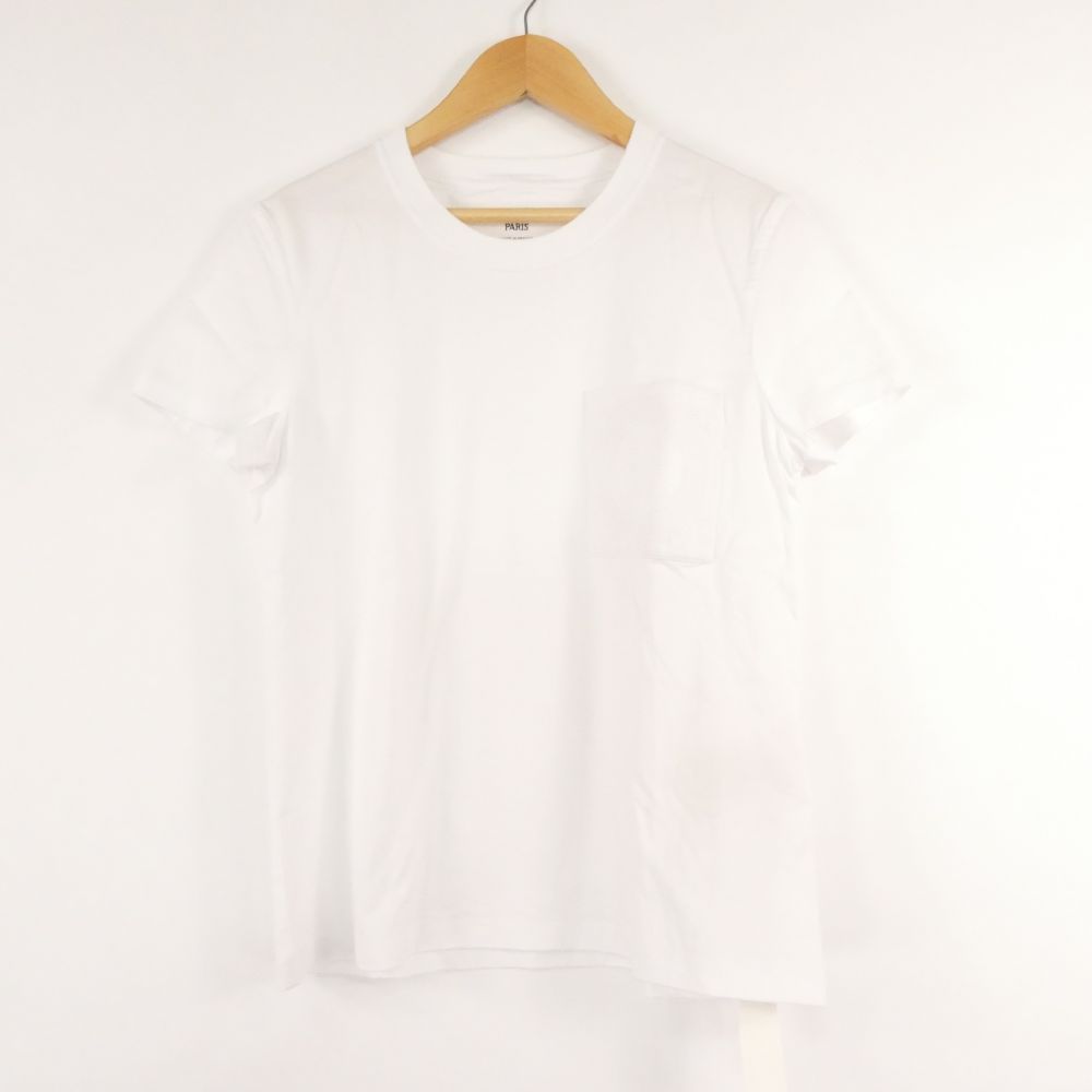 美品 HERMES エルメス 4E4615DA Tシャツ 36 コットン MOSAIQUE モザイク 半袖 レディース AN3302W1