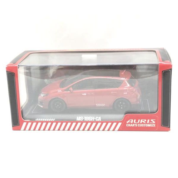 【中古】箱ｲﾀﾐ･ｹｰｽ割れ)1/30 トヨタ MS-186H-CA シャア専用オーリス(レッド) ジオニックトヨタオリジナルグッズ[18]