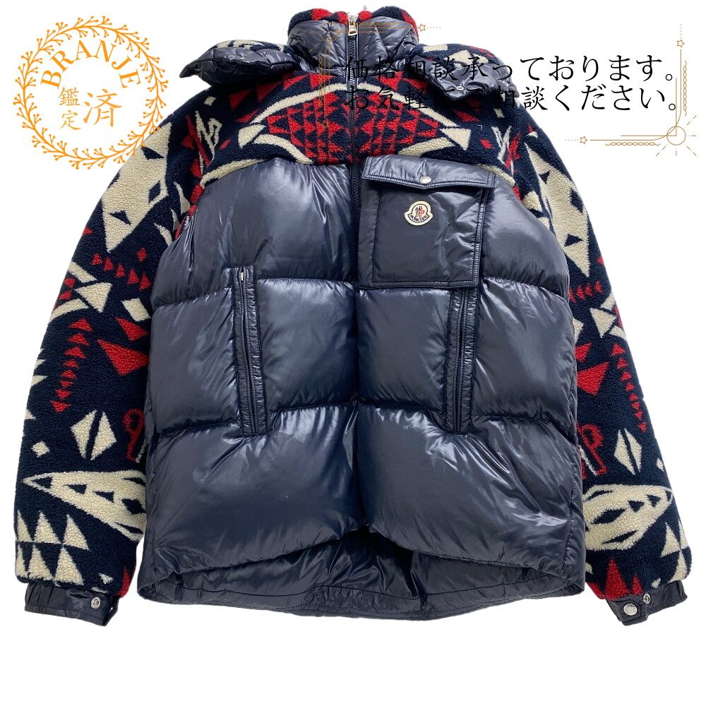 MONCLER/モンクレール THYMELEE 5 22年 ナイロン ダウンジャケット ネイビー - ブランド