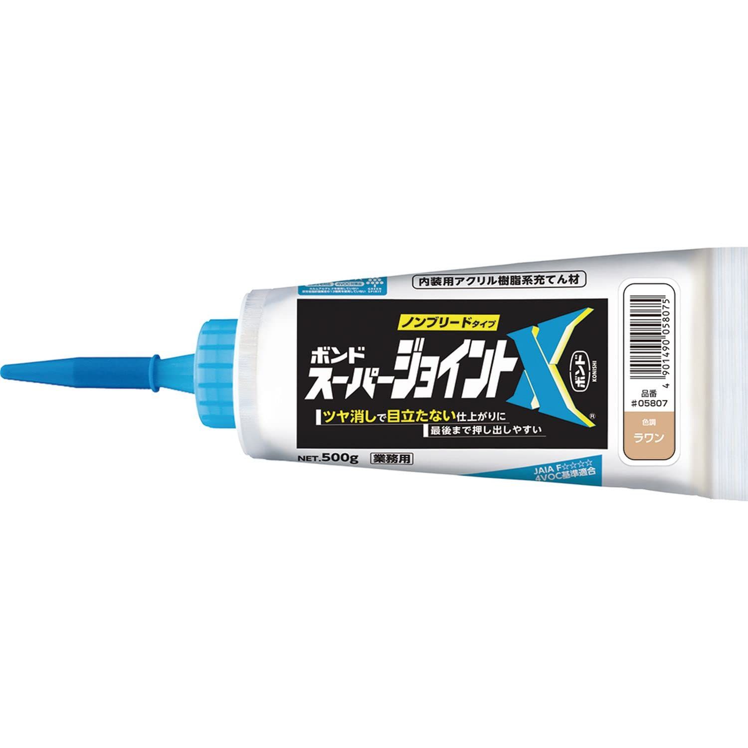 新品 【箱売り】コニシ スーパージョイントＸ ラワン #05807 500g 18本入り