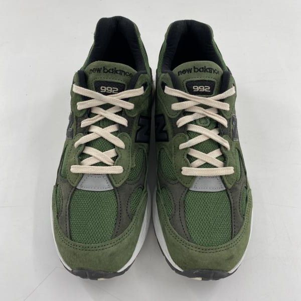 中古】JJJJound × New Balance 992 Green スニーカー 28cm M992JJ