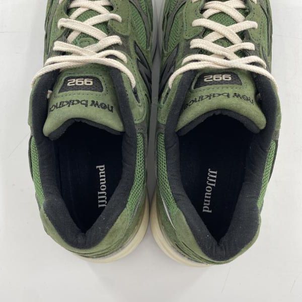 中古】JJJJound × New Balance 992 Green スニーカー 28cm M992JJ
