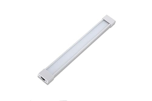 LED車内灯 ルームランプ 長460mm 幅50mm 720ルーメン 白光 広角ビーム 高出力 低電流 12V/24V兼用 ハイエース 軽バン トラック トレーナー 船 キャビン キャンピングカー に適用 ON/OFF スイッチ付き Rayc cb4a636e