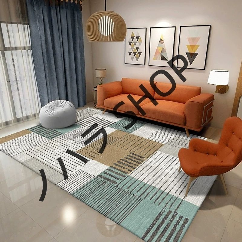 200*300cm/多機能使用/ラグ マット/カーペット/滑り止め付き /ベッドルーム リビングルーム 寝室の部屋 /マット/カーペット/ #F001
