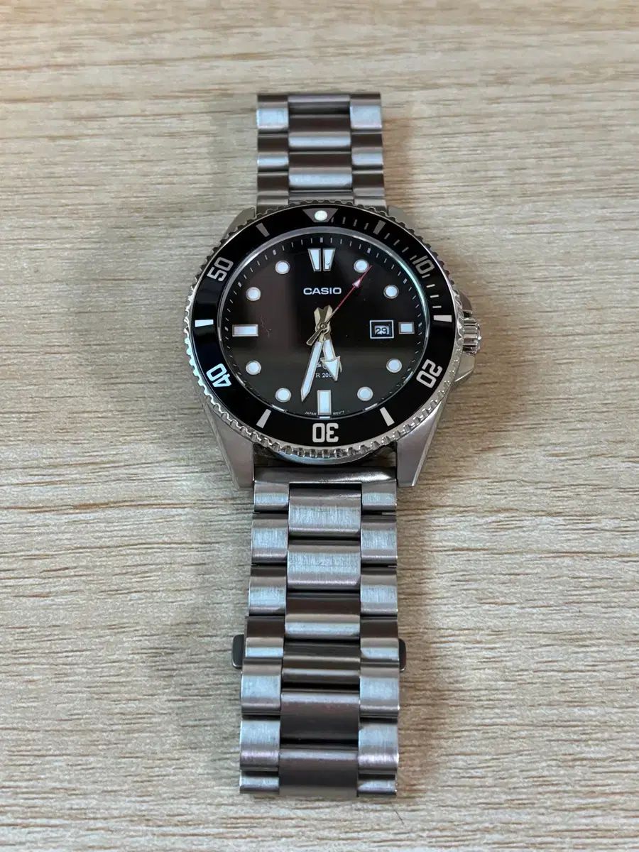 CASIO MDV-106-1A 흑새치 新 時計