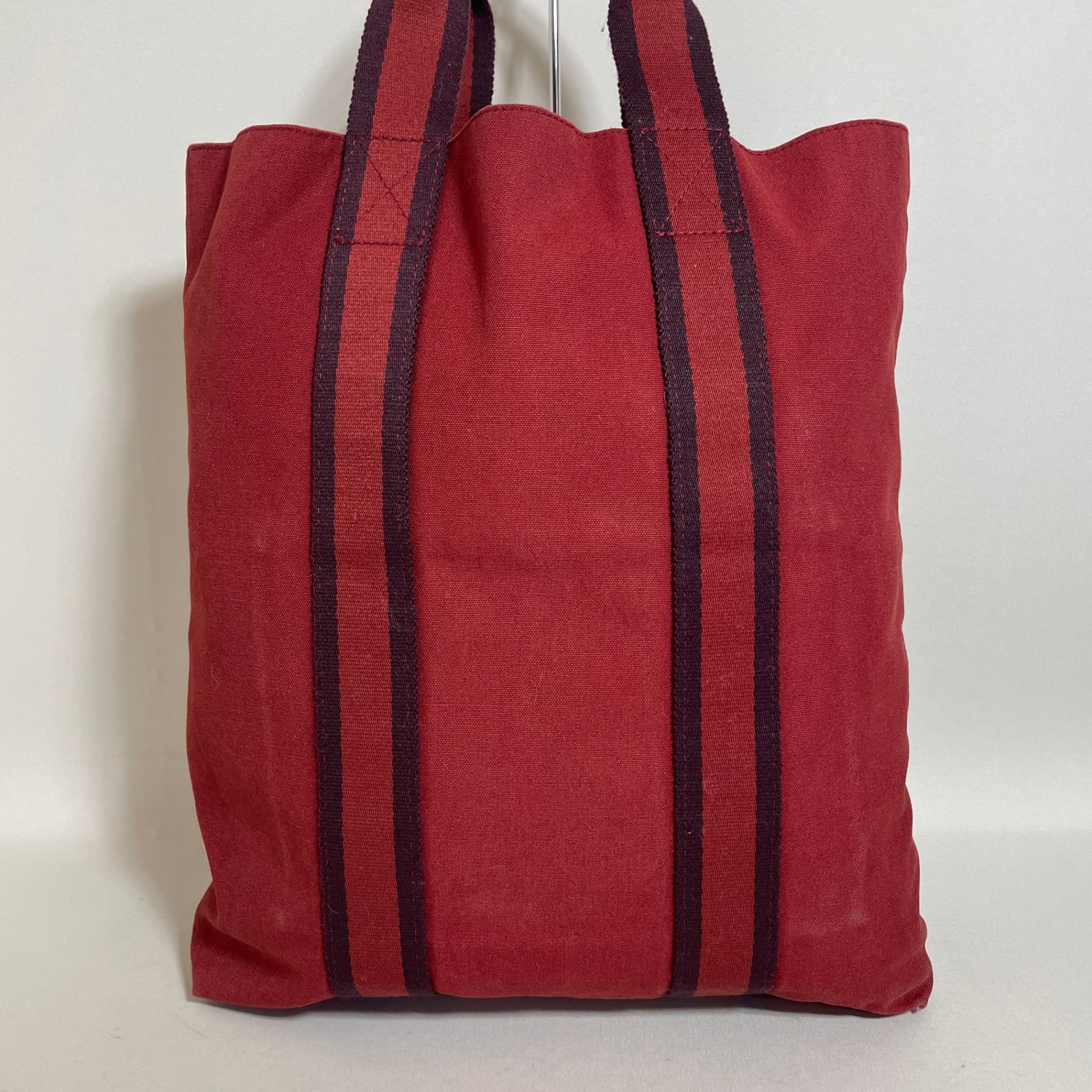 2605-138｜美品｜エルメス フールトゥ カバス トートバッグ レッド 