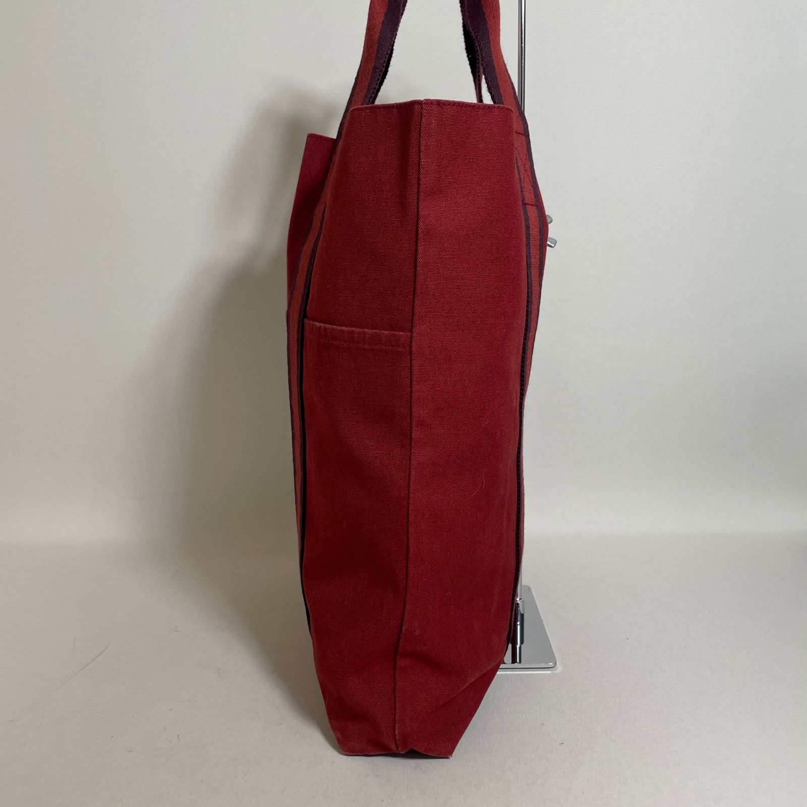 2605-138｜美品｜エルメス フールトゥ カバス トートバッグ レッド 