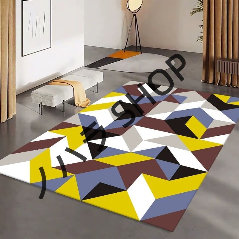 200*300cm/多機能使用/ラグ マット/カーペット/滑り止め付き /ベッドルーム リビングルーム 寝室の部屋 /マット/カーペット/ #F006