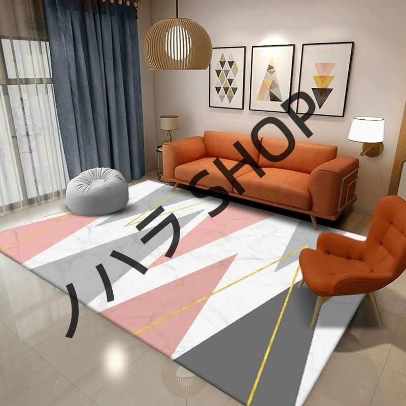 200*300cm/多機能使用/ラグ マット/カーペット/滑り止め付き /ベッドルーム リビングルーム 寝室の部屋 /マット/カーペット/ #F010