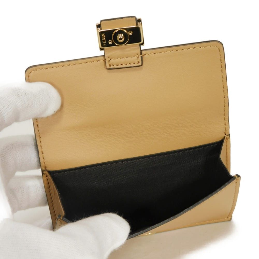 FENDI フェンディ バゲット カードケース コインパース FF エンボス