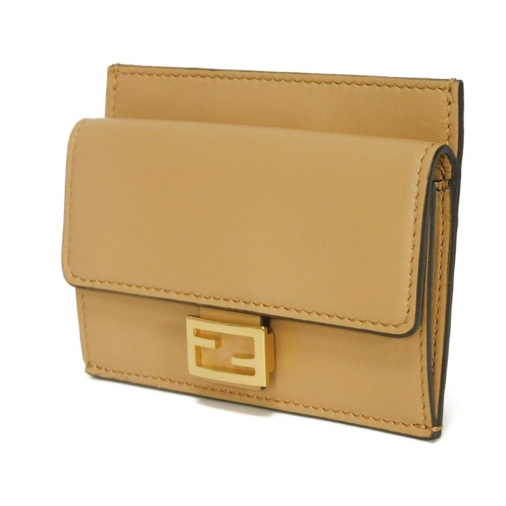 FENDI フェンディ バゲット カードケース コインパース FF エンボス