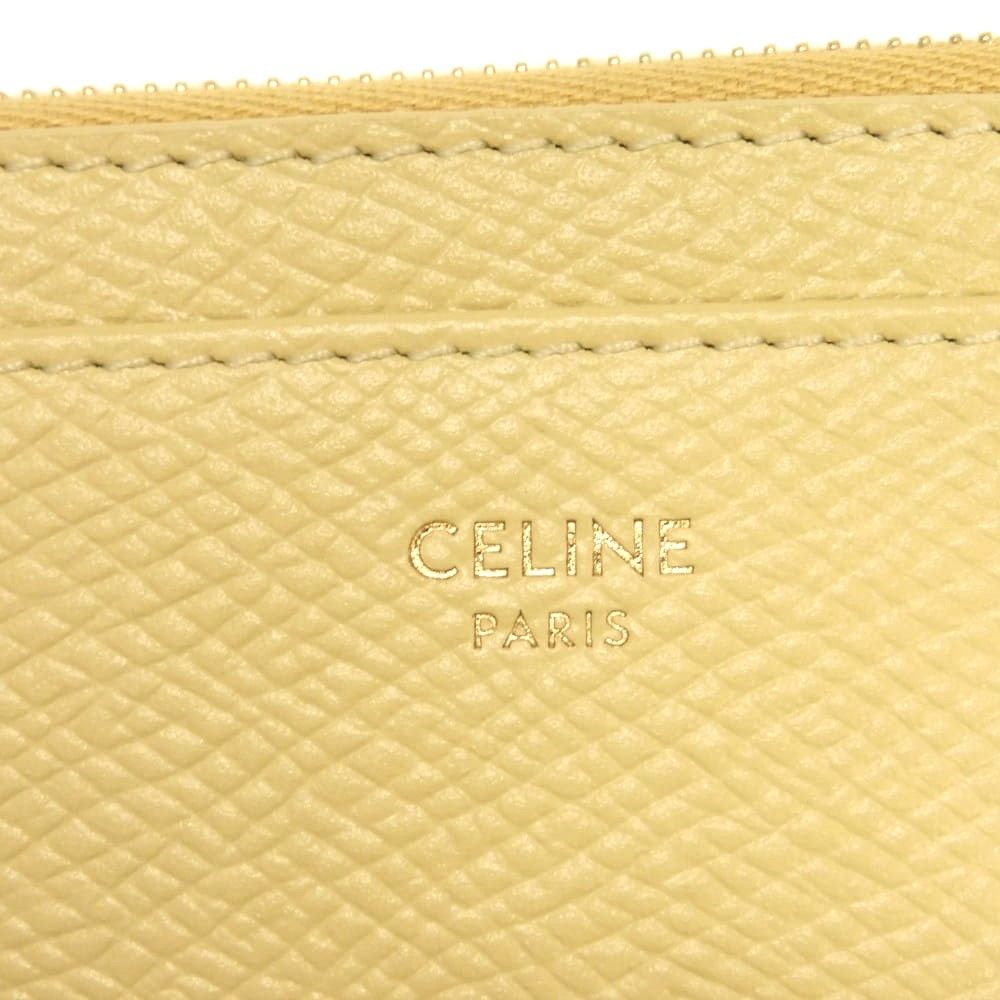 CELINE セリーヌ トリオンフ ジップ カードホルダー マカダム 凱旋門