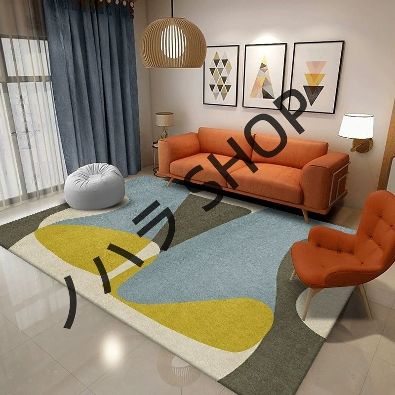 200*300cm/多機能使用/ラグ マット/カーペット/滑り止め付き /ベッドルーム リビングルーム 寝室の部屋 /マット/カーペット/ #F017
