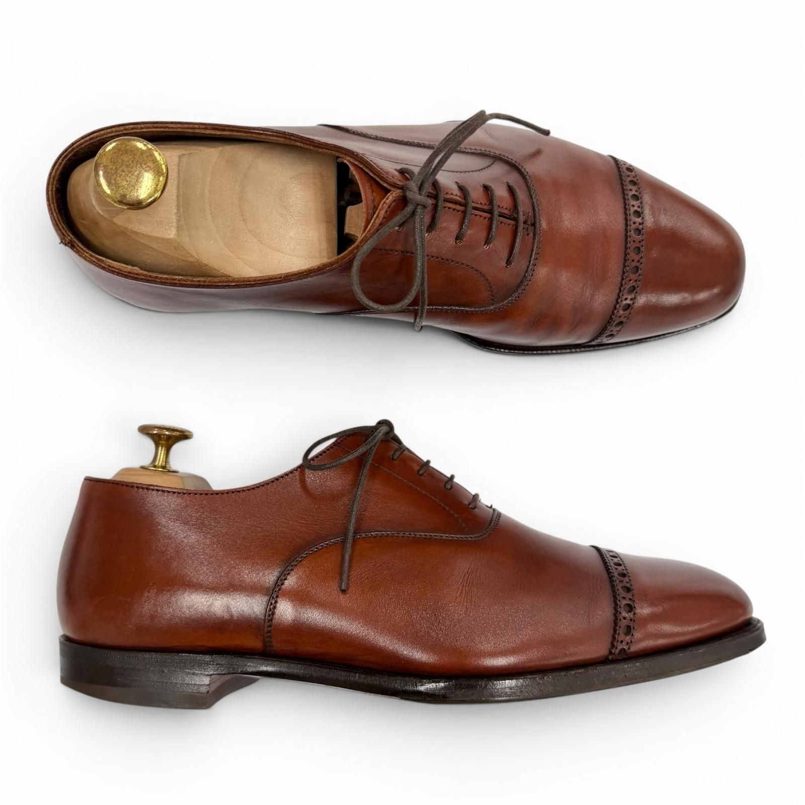 ドンドン見直し】美品▽CROCKETT&JONES クロケットアンドジョーンズ