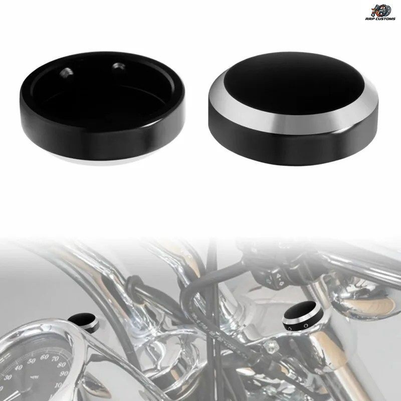 オートバイ用フロントフォークステムアッパーナットカバー ハーレーダビッドソン スポーツスター 2014-2020 ソフテイル ダイナ 2009-2020