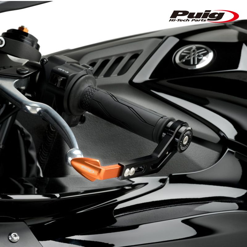 Puig 3877T CLUTCH LEVER PROTECTOR [ORANGE] 汎用 プーチ クラッチレバープロテクター