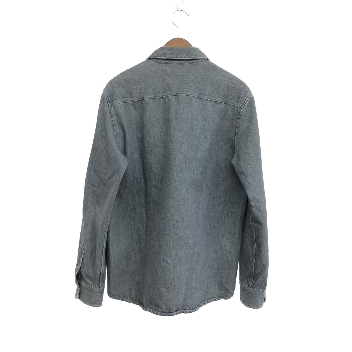 A.P.C. アーペーセー ジップデザインデニムシャツ サイズ:M