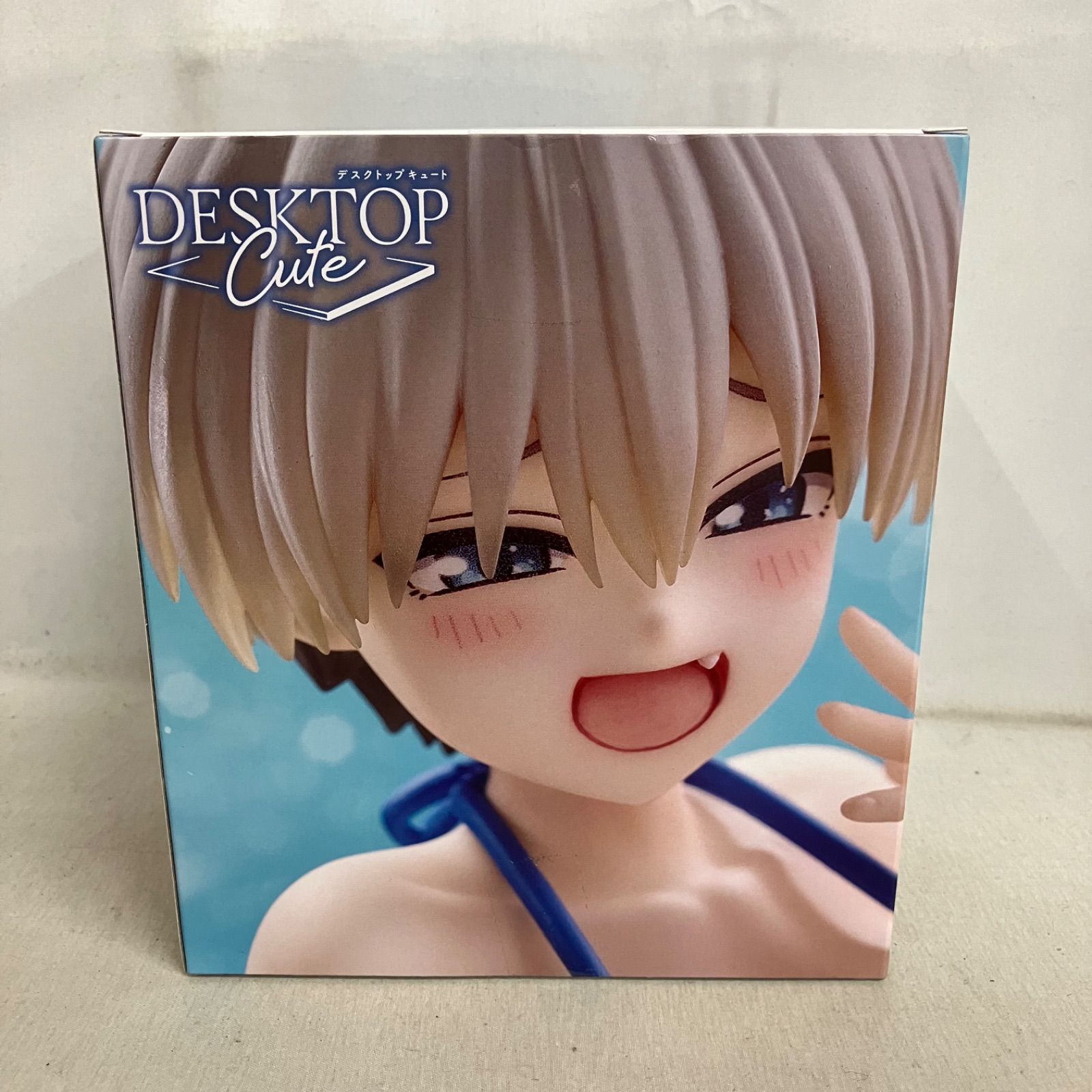 未開封 宇崎ちゃんは遊びたい！w Desktop Cute 宇崎花 浜辺で水着