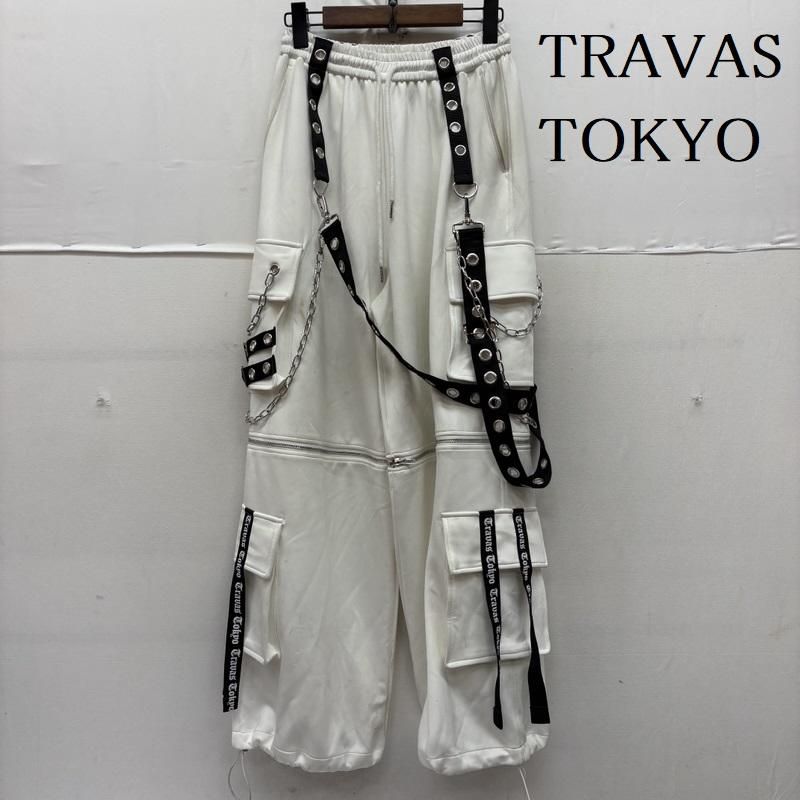 古着 TRAVAS TOKYO サスペンダー付き 2way セパレート カーゴ パンツ