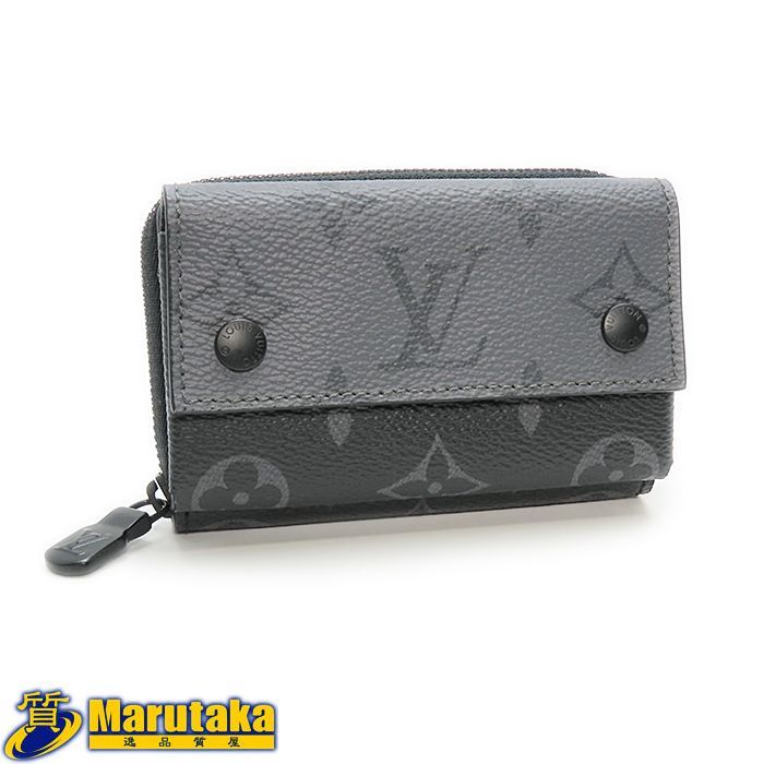 【ルイヴィトン】ジッピー オーガナイザー コインケース M82771 ICチップ モノグラム エクリプス リバース 小銭入れ LOUIS VUITTON 中古 逸品質屋 丸高 甲子園店 人気 ブランド 高級 25-53-2