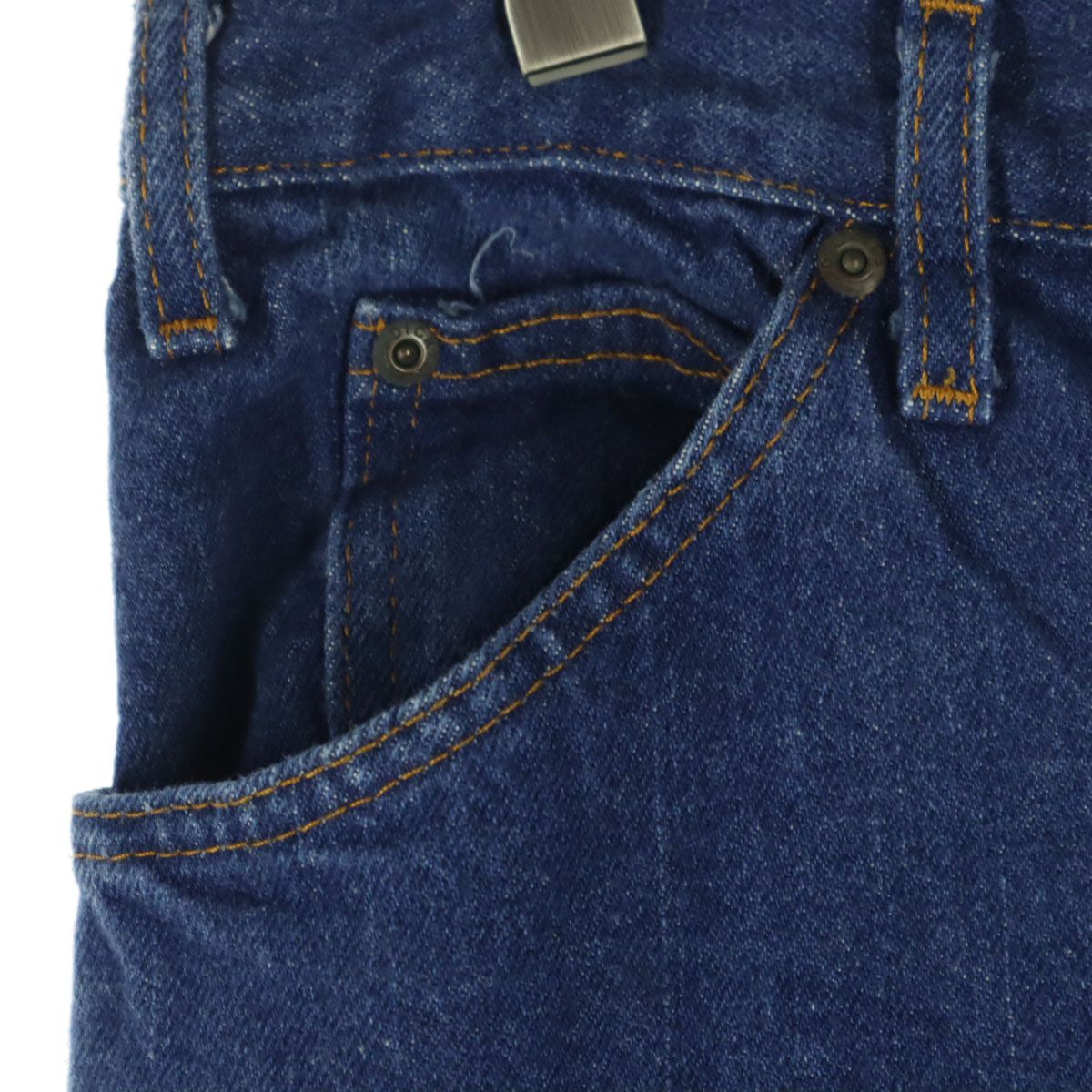 Dickies ディッキーズ コットン ストレートデニムパンツ w32 ブルー系