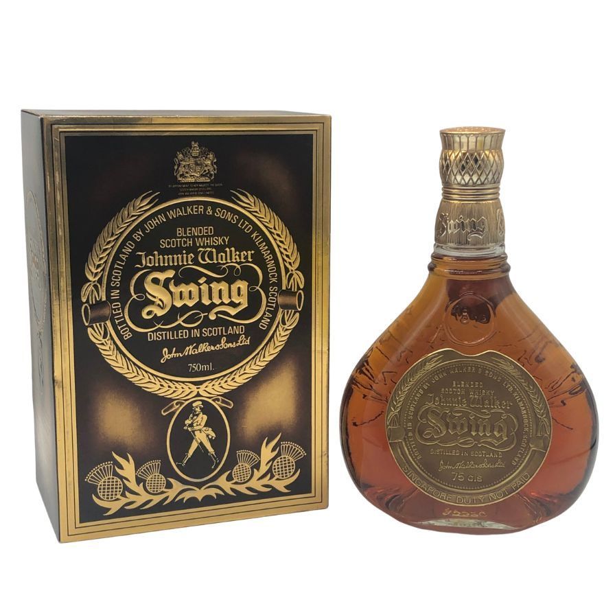 【未開栓】ジョニーウォーカー スイング 750ml2本、755ml1本 ジョニーウォーカー スウィング 750ml 43% 未開栓 - メルカリ
