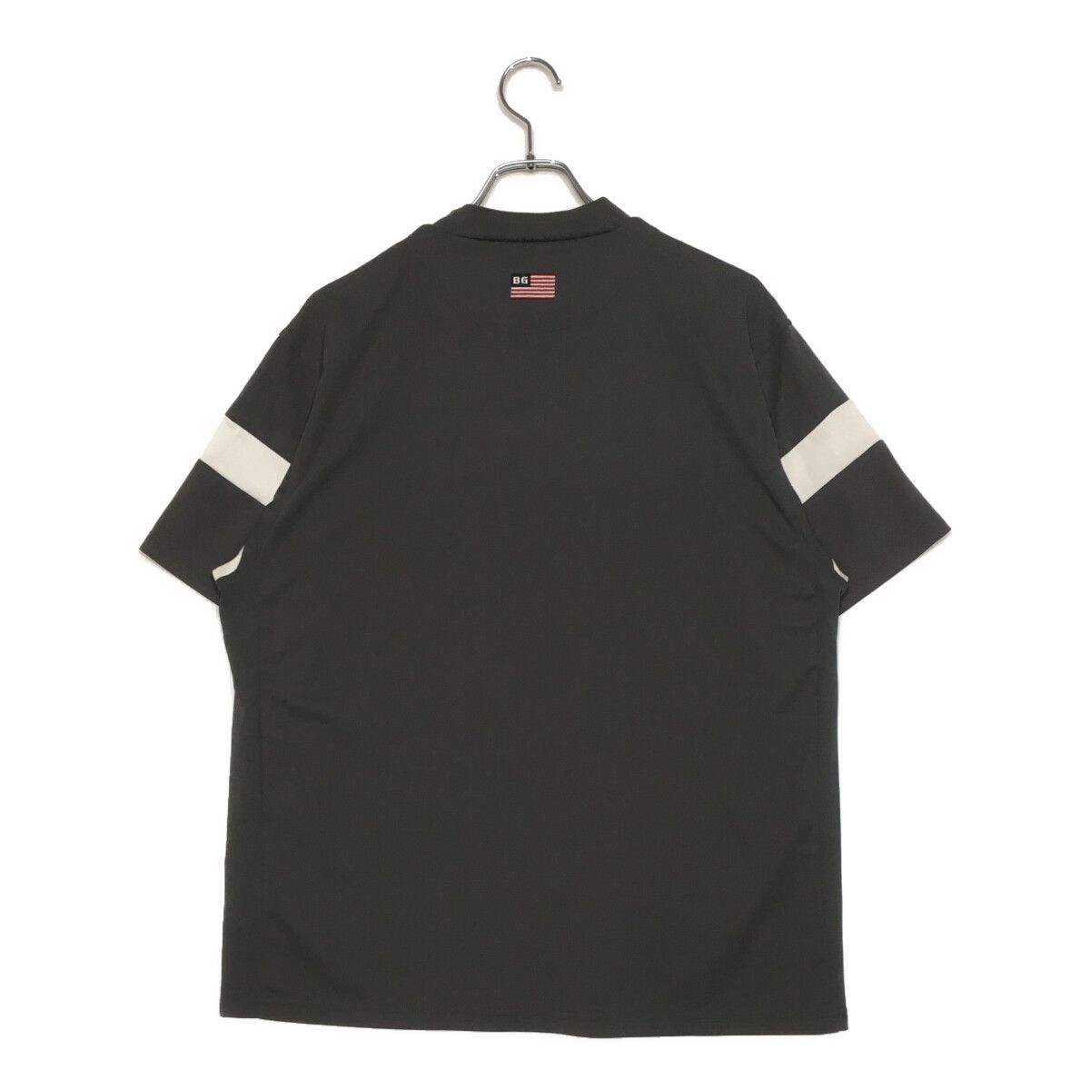中古 メンズ ブリーフィング BRIEFING 半袖シャツ L グレー モック