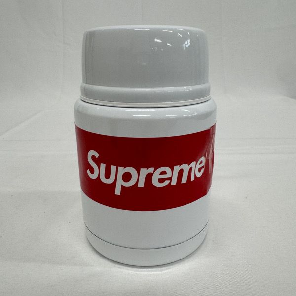【新品】Supreme x THERMOS ステンレスフードジャー ホワイト Supreme×THERMOS/シュプリーム×サーモス【18AW】Food Jar Spoon