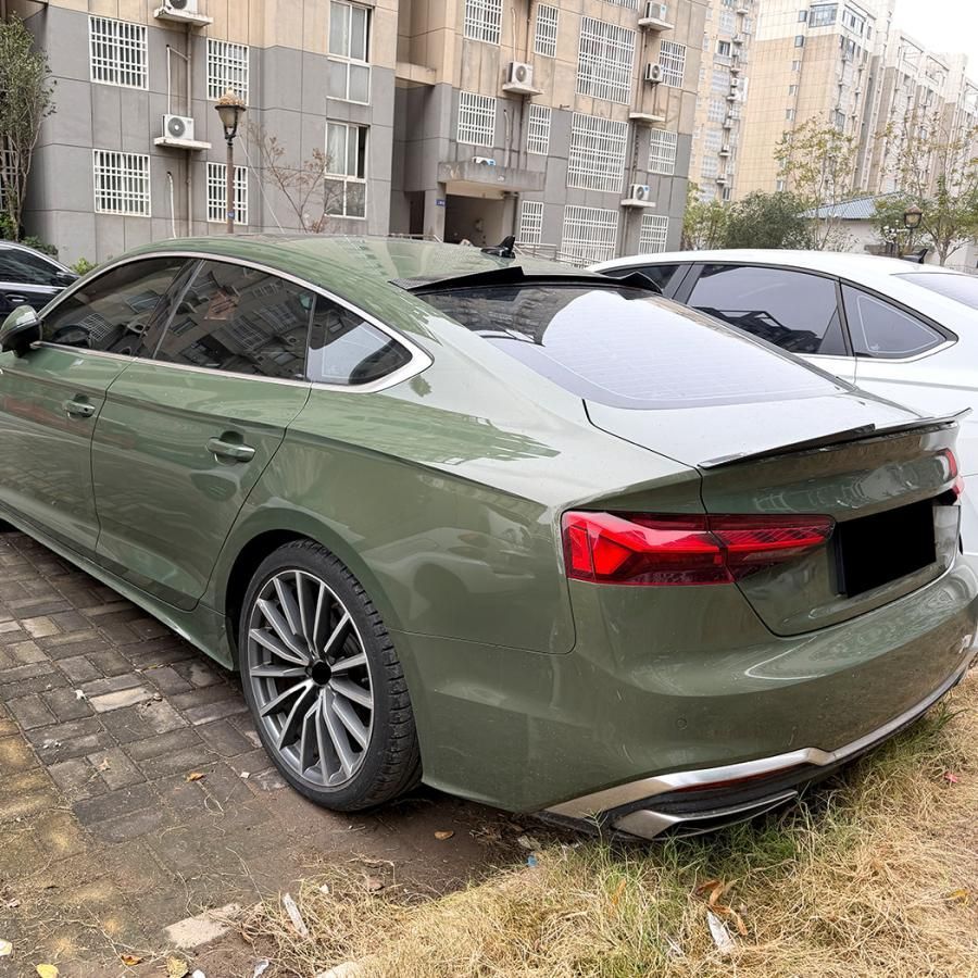 スポーティ全開♪ カーボン ルック ルーフスポイラー スポイラー アウディ A5スポーツバック 2.0TFSI 40TFSI 45TFSI 35TDI 40TDI F5 系 b14087