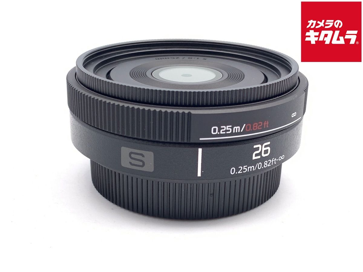 【中古】 【美品】 パナソニック LUMIX S 26mm F8 [S-R26]