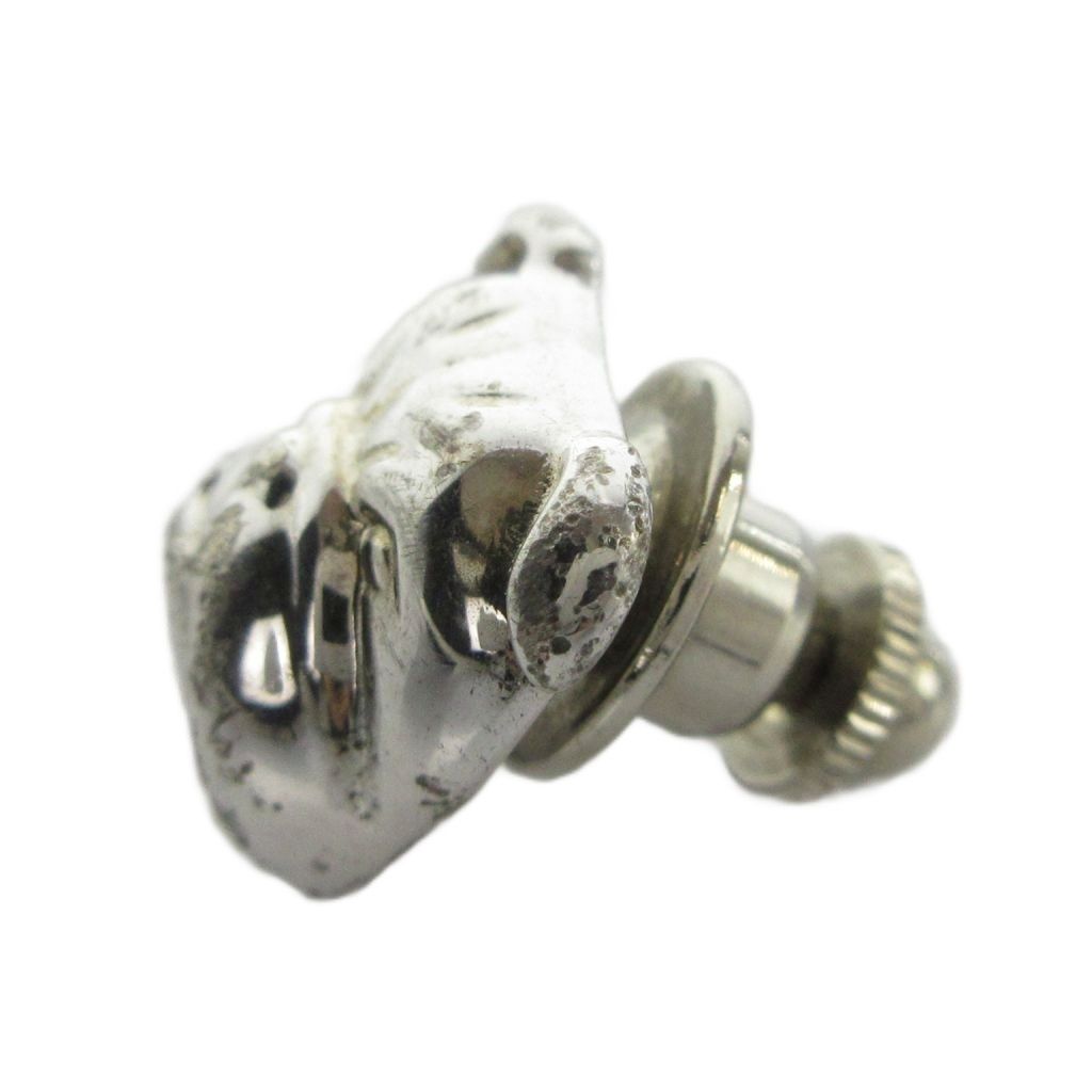 ダンヒル dunhill ピンブローチ アクセサリー ロゴ Silver925