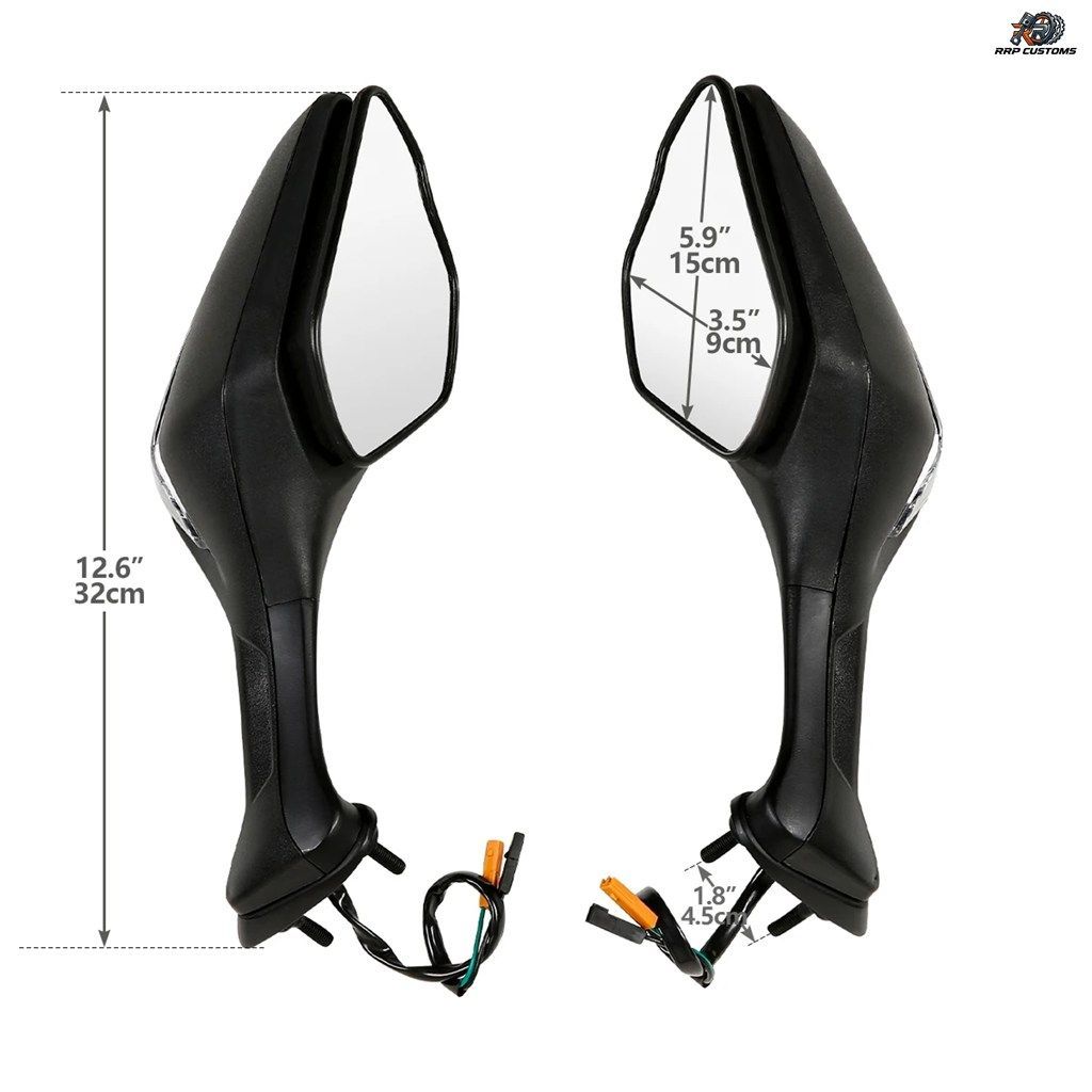 リアビューサイドミラー LEDターンシグナル ホンダ CBR1000RR 2017-2025 2024 2018 2017