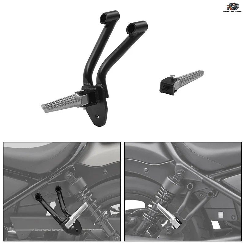 リアパッセンジャー用フットレスト/ペグ ホンダ レベル CMX300 2017-2024 CMX500 2017-2025