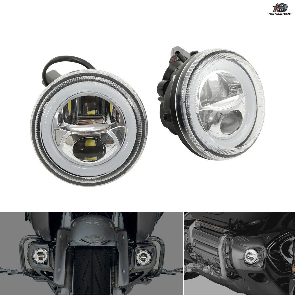 LEDドライビングフォグランプ ホンダ ゴールドウイング GL1800 2008-2010 2012-2017 オートバイ用