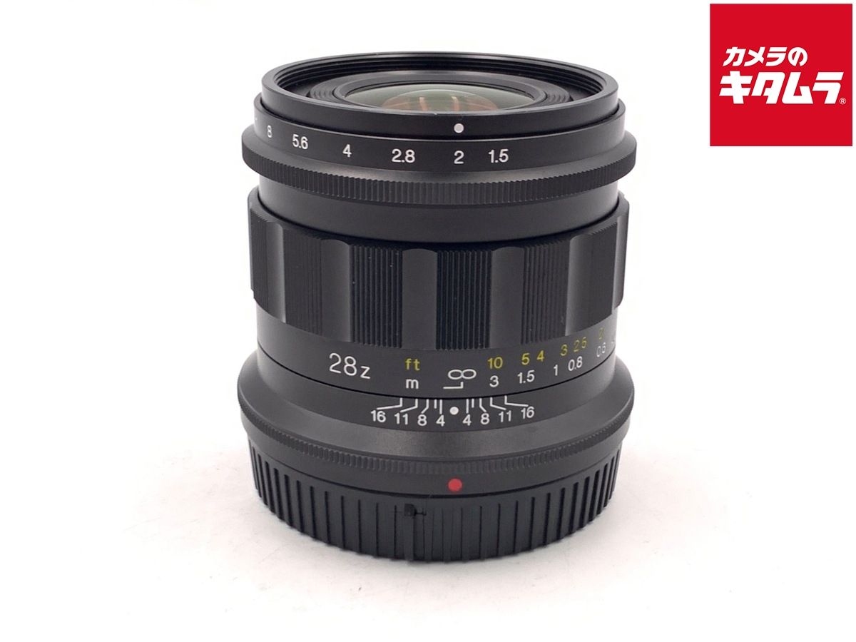 【中古】 【良品】 コシナ フォクトレンダー NOKTON 28mm F1.5 Aspherical（ニコンZ用）