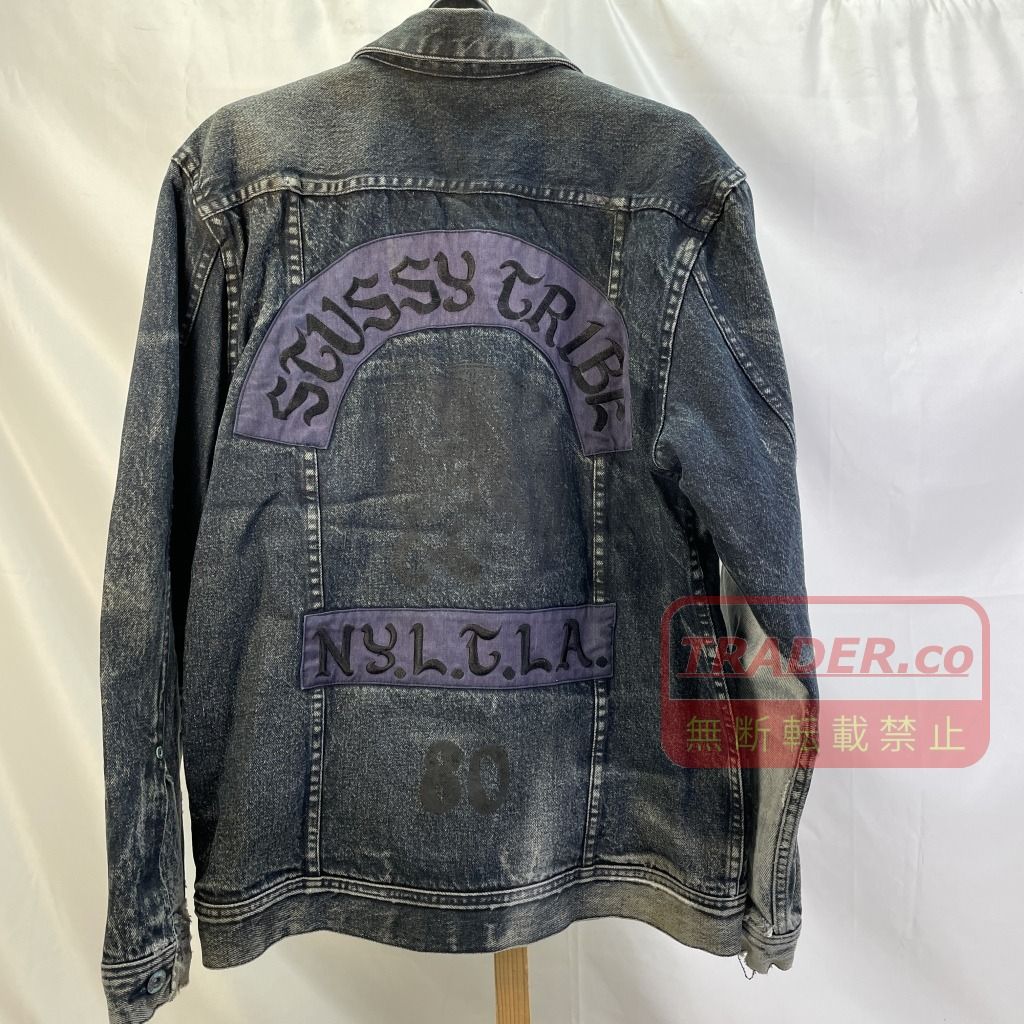 01w-6740 ステューシー STUSSY ブルー L メンズ オーセンティックギア